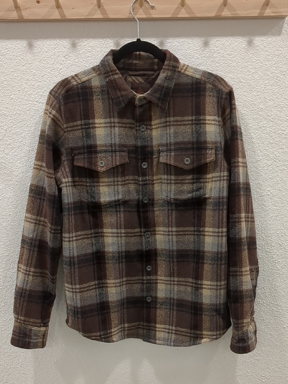 prAna Wool Plaid Jacket